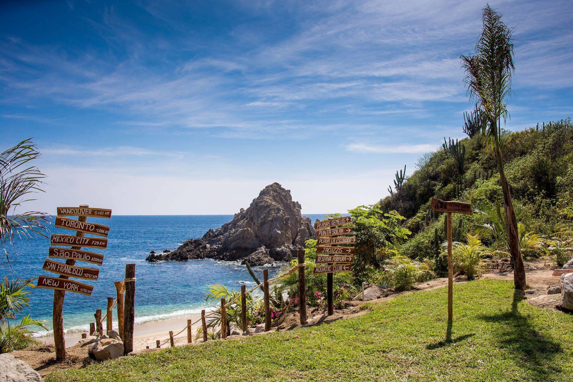 Isla Natura Beach Huatulco Tangolunda Ngoại thất bức ảnh